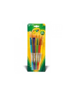 Crayola 5 pennelli assortiti CRA3007 Crayola | Futurartshop.com