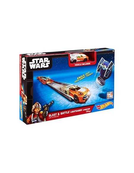 Hot Wheels track star wars Luke Skywalker lightsaber MATCMM32/CMM33 Mattel | Futurartshop.com