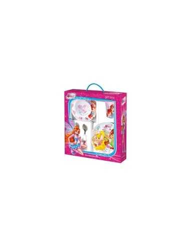 Glasses and cutlery set Winx FUT0004192  | Futurartshop.com