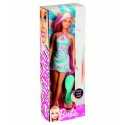 Barbie hairtastic de cabello rubio rosa V9516/Y9926 Mattel- Futurartshop.com