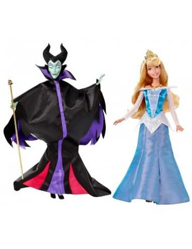 Aurora and Maleficent Classic dolls MATBDJ35 Mattel | Futurartshop.com