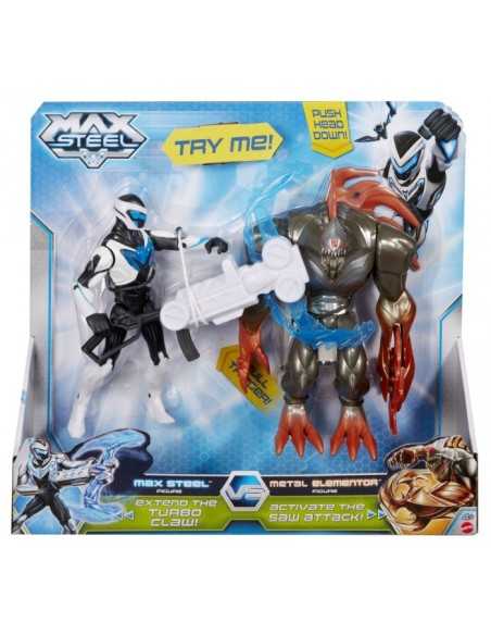 Max Steel contro Metal Elementor MATBHJ04 Mattel | Futurartshop.com