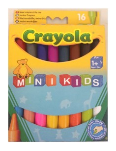 16 big crayons minikids 82886 Crayola | Futurartshop.com