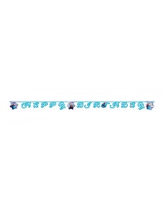 scritta buon compleanno frozen ice skating GPS85440 New Bama Party | Futurartshop.com