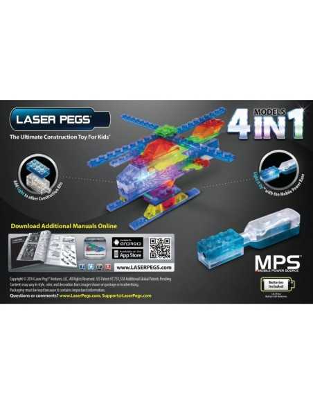 4 in 1 elicottero con illuminazione GIOHDGMPS400B Giochi Preziosi | Futurartshop.com