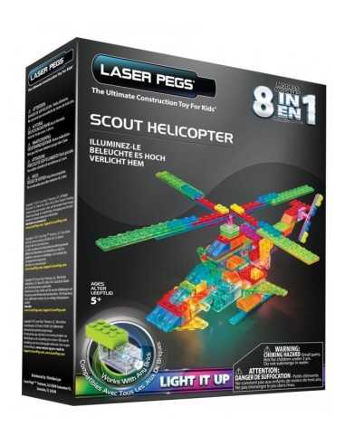 8 in 1 scout helicopter with lighting GIOHDGPB2150B Giochi Preziosi | Futurartshop.com