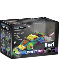 8 in 1 auto sportiva con illuminazione GIOHDGPB1410B Giochi Preziosi | Futurartshop.com