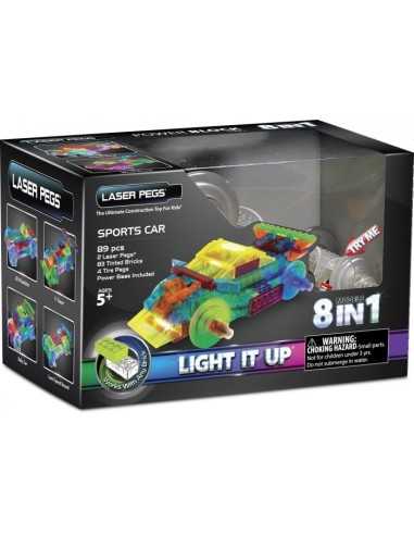 8 in 1 auto sportiva con illuminazione GIOHDGPB1410B Giochi Preziosi | Futurartshop.com