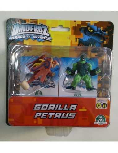 Dinofroz blister with 2 characters gorillas and Petrus GIOCCP07966/G Giochi Preziosi | Futurartshop.com