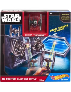 Hot Wheels star wars Playset Base galattica Tie Fighter MATCGN33/CMT37 Mattel | Futurartshop.com