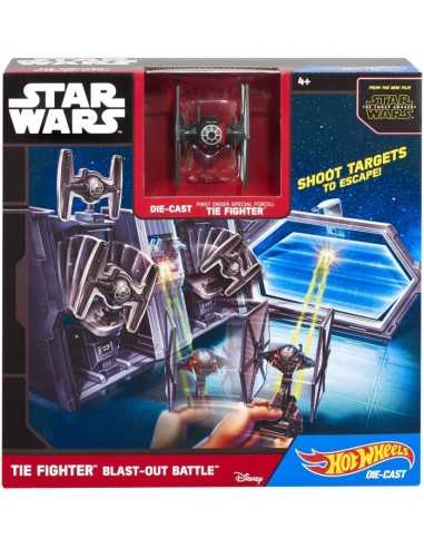 Hot Wheels star wars Playset Base galattica Tie Fighter MATCGN33/CMT37 Mattel | Futurartshop.com