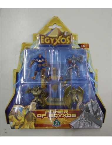 Egyxos blister with 4 characters 6 models GIOGPZ18689 Giochi Preziosi | Futurartshop.com