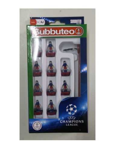 Subbuteo Squadre UEFA Champions League maglia Rosso Blu GIOGPZ03169/BA Hasbro | Futurartshop.com