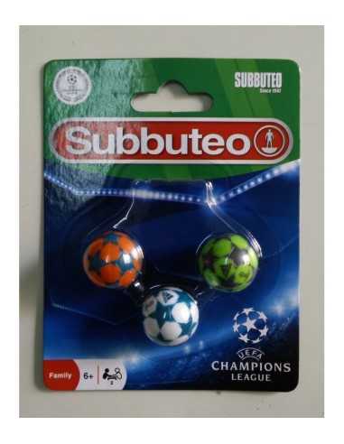 Subbuteo palline UEFA Champions League GIOGPZ03172  | Futurartshop.com