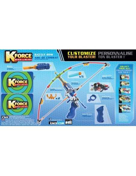 K'nex Battle Bow Arco con Dardi  GIOHDG47801/BAT KNex | Futurartshop.com