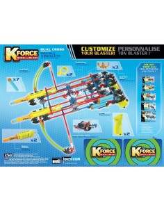K'nex Dual cross balestra con dardi GIOHDG47816/BAL KNex | Futurartshop.com 2