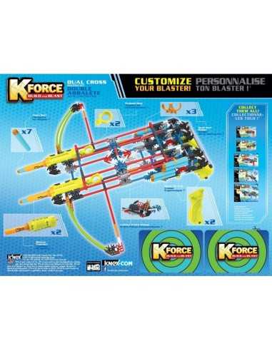 K'NEX Dual cross with crossbow darts GIOHDG47816/BAL KNex | Futurartshop.com