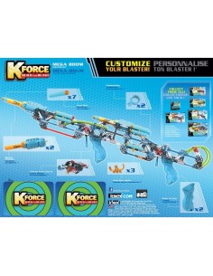 K'nex mega boom fucile con dardi GIOHDG47816/FUC KNex | Futurartshop.com
