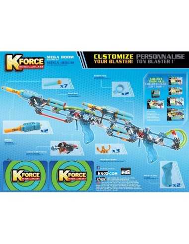 K'nex mega boom fucile con dardi GIOHDG47816/FUC KNex | Futurartshop.com