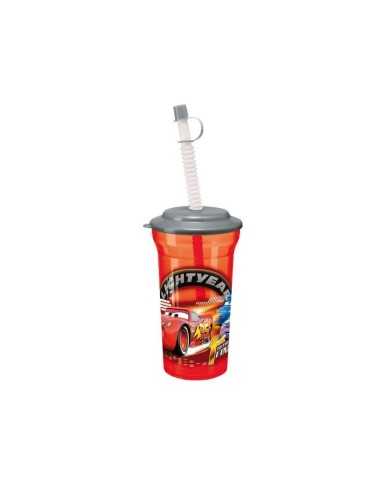 Bicchiere travel con cannuccia Cars 2 HDG5194330 GIOHDG199330 Giochi Preziosi | Futurartshop.com