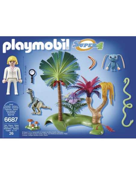 Playmobil the lost island conalien and raptor PLA6687 Playmobil | Futurartshop.com