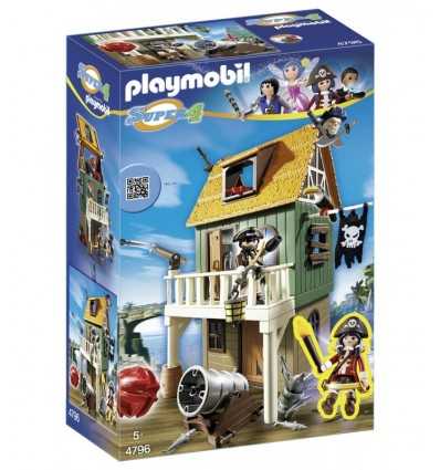Playmobil pirate dagger with Fort ruby 4796 Playmobil- Futurartshop.com