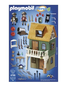 playmobil forte dei pirati mimetico con ruby PLA4796 Playmobil | Futurartshop.com 2