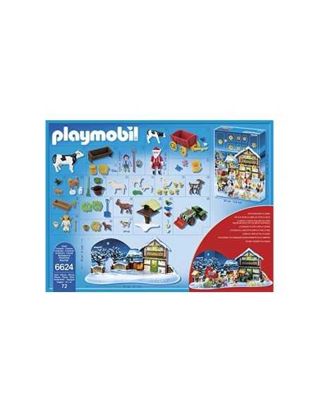 playmobil calendario dell'avvento natale nella fattoria PLA6624 Playmobil | Futurartshop.com