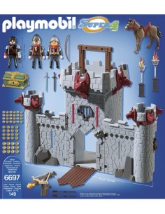 playmobil castello portatile del barone nero PLA6697 Playmobil | Futurartshop.com 2