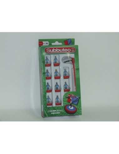 subbuteo squadra con maglia rossa e azzurra GIOGPZ03040 Giochi Preziosi | Futurartshop.com