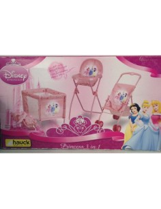 3 in 1 princess lettino-seggiolone-passeggino 156887 Giochi Preziosi | Futurartshop.com