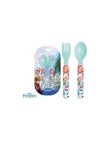 2 plastic cutlery Frozen DEGRNA101497  | Futurartshop.com