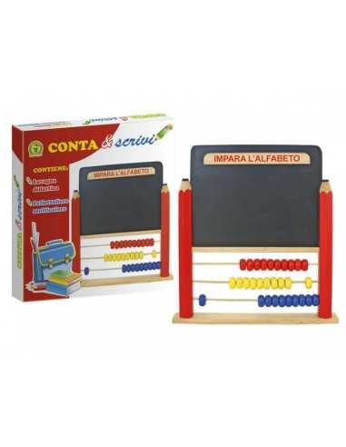 lavagna conta e scrivi con pallottoliere  2216099214015 Mazzeo | Futurartshop.com