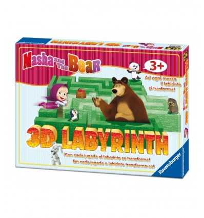 jeu Macha et l'ours labyrinthe en 3D 21180 Ravensburger- Futurartshop.com