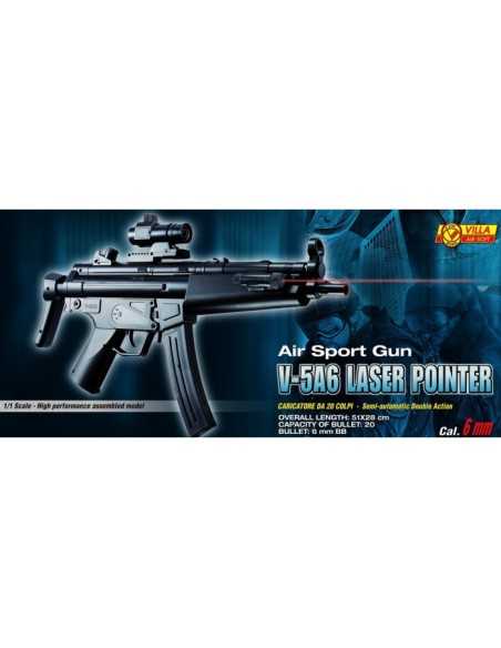 Machine gun 6 mm caliber air 80880 Villa Giocattoli | Futurartshop.com
