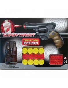 SuperTarget gun with ammunition bimbo 8548 Edison Giocattoli  | Futurartshop.com