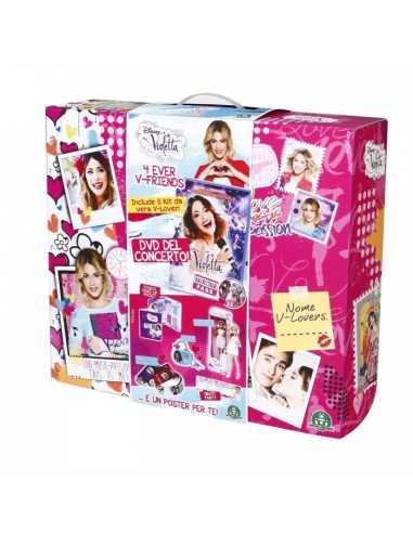 violetta 4 ever friends kit valigia con dvd GIONCR02386 Giochi Preziosi | Futurartshop.com