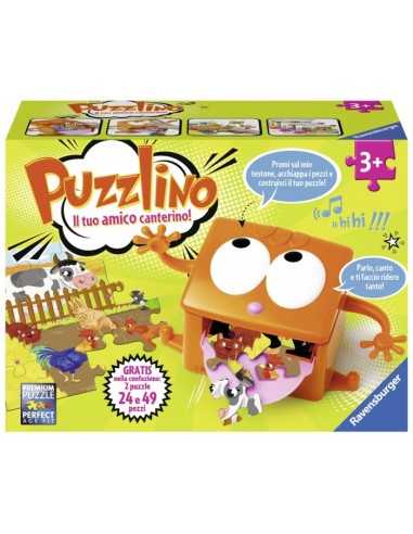 puzzlino interattivo con due puzzle RAV09661 Ravensburger | Futurartshop.com