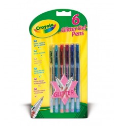6 stylos gel brillant 7747 Crayola- Futurartshop.com