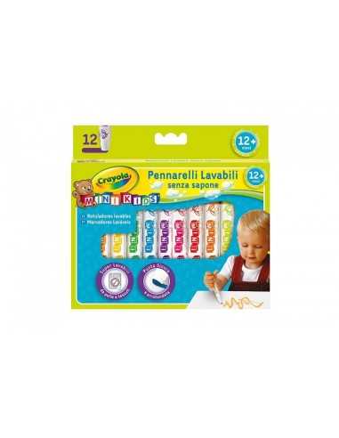12 colori fibra minikids 78975 Crayola | Futurartshop.com