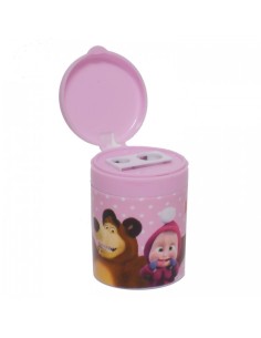 temperamatite con serbatoio masha e orso rosa ACC154461/5 Accademia | Futurartshop.com