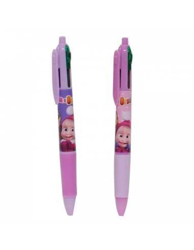 multicolor pen masha and bear 2 colors ACC154461/2 Accademia | Futurartshop.com