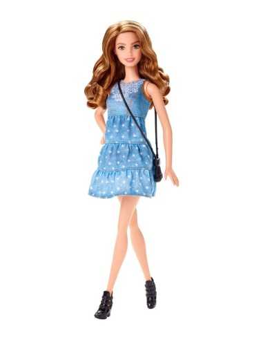 barbie fashionistas friends con abito jeans borsetta nera MATBCN36/CLN67 Mattel | Futurartshop.com