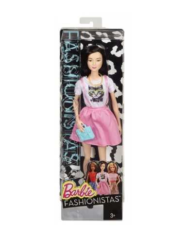 barbie fashionistas friends abito con gonna rosa con bretelle MATBCN36/CLN66 Mattel | Futurartshop.com