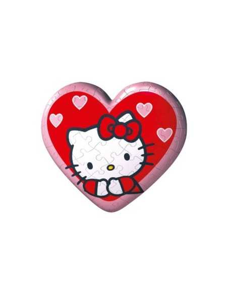 puzzle a cuore hello kitty vari modelli 121820 Ravensburger | Futurartshop.com