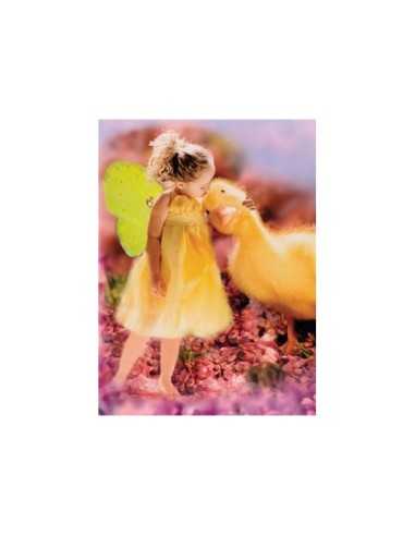 puzzle valerie tabor smith bimba con paperotto 0001286 Clementoni | Futurartshop.com