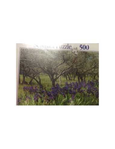 jigsaw puzzle 500 pieces iris field 169753  | Futurartshop.com