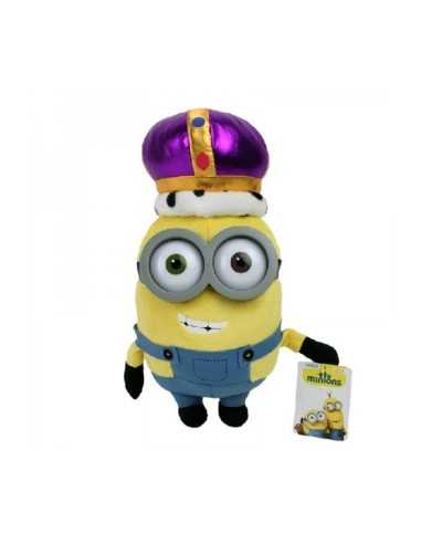 minion plush 35 cm with Crown TOY9215D/COR  | Futurartshop.com
