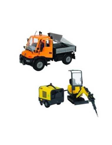 Unimog vehicle generator set SIM203828005 Simba Toys | Futurartshop.com