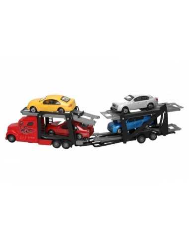 vehicle transporter with 4 cars SIM203745000 Simba Toys | Futurartshop.com